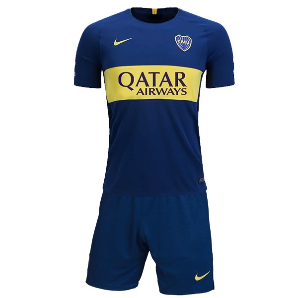 Camiseta Boca Juniors Primera equipo Niños 2018-19 Azul